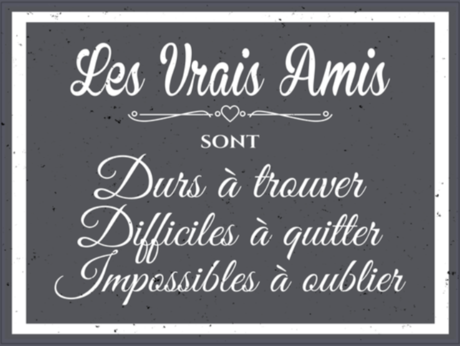 Les Vrais Amis
